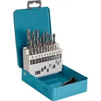 Makita D-54081 Borenset HSS-R 19-delig