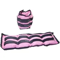 Focus fitness Pols-/enkelgewicht - - 2 x 3 kg - Roze