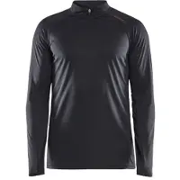 Craft Skipully Men Eaze LS Half Zip Tee Black-XS