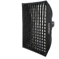 Godox Paraplu Softbox Bowens met Grid 90x90cm