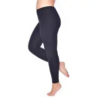 Pamela mann Plus Size voetloze panty 90 denier zwart female | Maat: 44-46