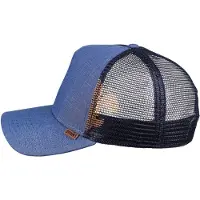 Djinns Linen Snapback Mesh Cap by