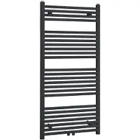 Best design Zero badkamer radiator 120x60cm mat zwart