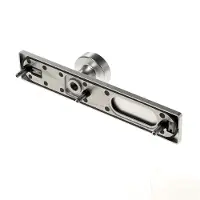 Bouwsales Knopschild platmodel rechthoekig ASL aluminium F1 blind