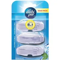 Ambi Pur Toiletblok Fresh Water & Mint Navulling - 3 x 55 ml