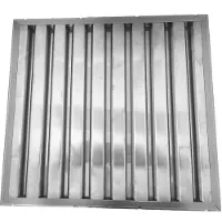 Allspares 2x Lamellenfilter 495x495x25mm voor Horeca Afzuigkap