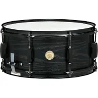 Tama WOODWORKS 6.5"X14" SNARE DRUM BLACK OAK WRAP