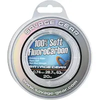 Savage Gear Soft 35 M Fluorocarbon Transparant 0.490 mm
