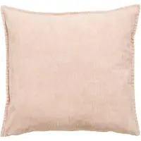 Nordal Rib kussenhoes licht roze 48x48