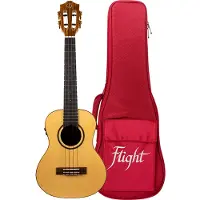 Flight : Sophia Concert Electro Ukulele SoundWavePU -