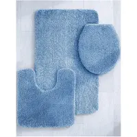 Kleine wolke Relax badmat 60x100x3 cm, azuurblauw