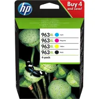 HP Inktcartridge 963XL (3YP35AE) 4-kleuren Multipack Hoge capaciteit