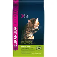 Eukanuba 4x Kattenvoer Droog Adult Hairball Control 2 kg