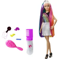 Barbie Sprankelend Regenbooghaar