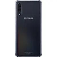 Samsung Galaxy A50 Gradation Back Cover Zwart/Transparant