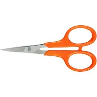 Fiskars Klassieke Precisie Schaar, l: 10 cm, gebogen punt, 1stuk