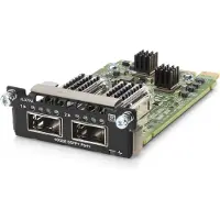 HP Aruba - Uitbreidingsmodule - 40 Gigabit QSFP+ x 2 - voor Aruba 3810M 16SFP+ switch met 2 slots
