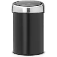 Brabantia Touch Bin 3 Liter Zwart