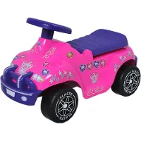 Plasto Prinses Auto - Off-Road - - OneSize - Loopfietsen