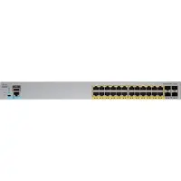 Cisco Catalyst 2960L-24PQ-LL - Switch - beheerd - 24 x 10/100/1000 (PoE+) + 4 x 1 Gigabit / 10 Gigabit SFP+ - Geschikt voor plaatsing op een bureau of in een rack - PoE+ (195 W)