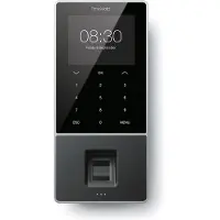 Safescan Tijdregistratiesysteem met RFID-kaart en vingerafdruk- of PIN-toetsen, model Tm-828