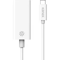 Kanex KU3CGBT USB-C RJ45 Wit kabeladapter/verloopstukje