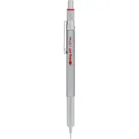 Rotring 600-vulpotlood - 0,7 mm - Zilverkleurige behuizing