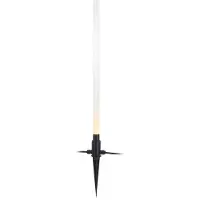 Markslöjd Tuin 24 sfeerlamp Speer, heldere lichtstaaf Spear, dimbaar, helder / transparant, Kunststof, Modern