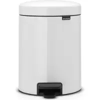 Brabantia NewIcon Pedaalemmer 5 Liter Wit