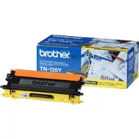 Brother Toner TN-135Y Geel Hoge capaciteit