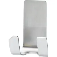 TESA Powerstrips Waterproof haakje Zoom, van metaal, voor vochtige ruimtes, dubbel haakje