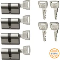 Nemef Deurbeslag | Cilinder | NF3+ | 30/30 mm | 4 stuks