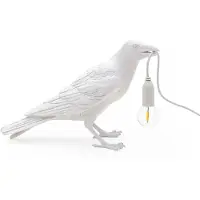 Seletti Bird Lamp Waiting | White