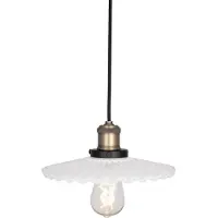 Globen Lighting Hanglampe , COBBLER, dimbare, Wit, Eetkamer, Glas, Vintage / Retro