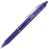 Pilot FriXion Clicker Intrekbaar Rollerballpen Paars 0,35 mm Medium Kegelvormig Navulbaar