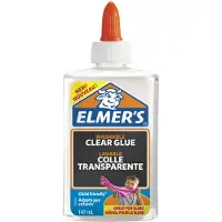 Elmers kleurloze PVA-lijm | 147 ml | Uitwasbaar en kindvriendelijk | Geweldig voor het maken van slijm en om mee te knutselen