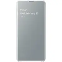 Samsung clear view cover - wit - G970 Galaxy S10 E