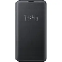 Samsung Galaxy S10e Led View Cover Book Case Zwart