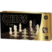 Alga Spel - Schaken Deluxe - - OneSize - Bordspellen