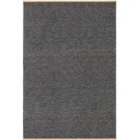 Design House Stockholm Björk Len Vloerkleed 200x300 Cm Donkergrijs - Geweven vloerkleden Wol Dark Grey - 1658-1000