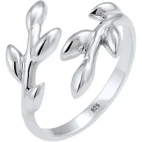 Elli Ring 'Blatt' zilver