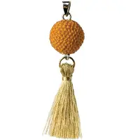 Bola - Babylonia Bola - Geel met kwastje - One size