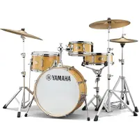 Yamaha Stage Custom Hip 20" 4pc w/Crosstown Hardware Natural Wood
