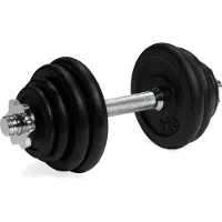 VirtuFit Verstelbare Dumbbellset Pro - Halterset - Gietijzer - 1 x 15 kg
