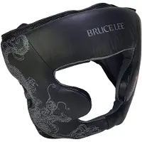 Bruce Lee Dragon Hoofdbeschermer - Leer - S/M