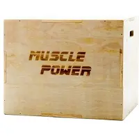 Muscle Power Houten Plyo Box