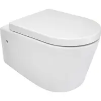 Wiesbaden Hangtoilet Flow Randloos Diepspoel EasyCleaning (incl. zitting)