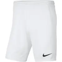 Nike Dri-FIT Park III Voetbalbroekje Kids Wit Zwart