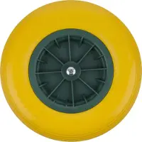 PRACTO Garden Kruiwagenwiel TK002 Geel