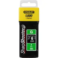 Stanley nieten Type G 6mm (1000 Stuks)